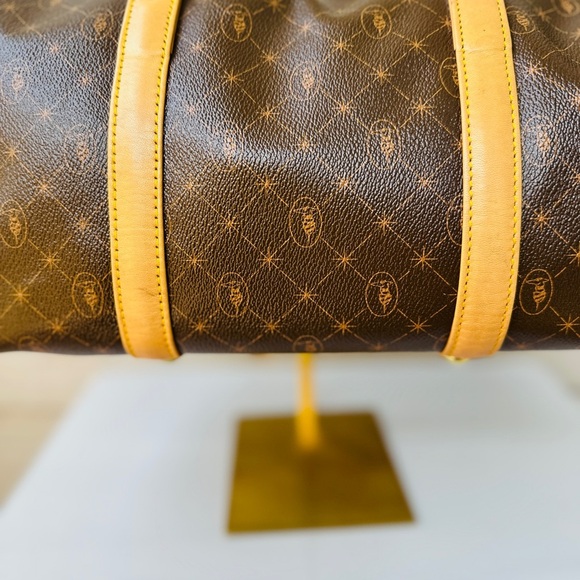 TRUSSARDI signature Nappa leather boston bag - Picture 5 of 14